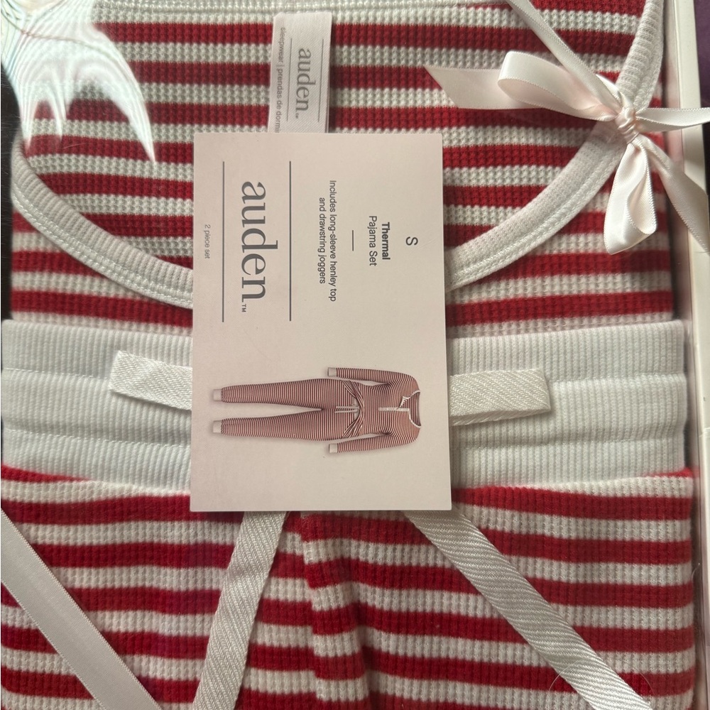 Auden Pink Thermal Pajama Set